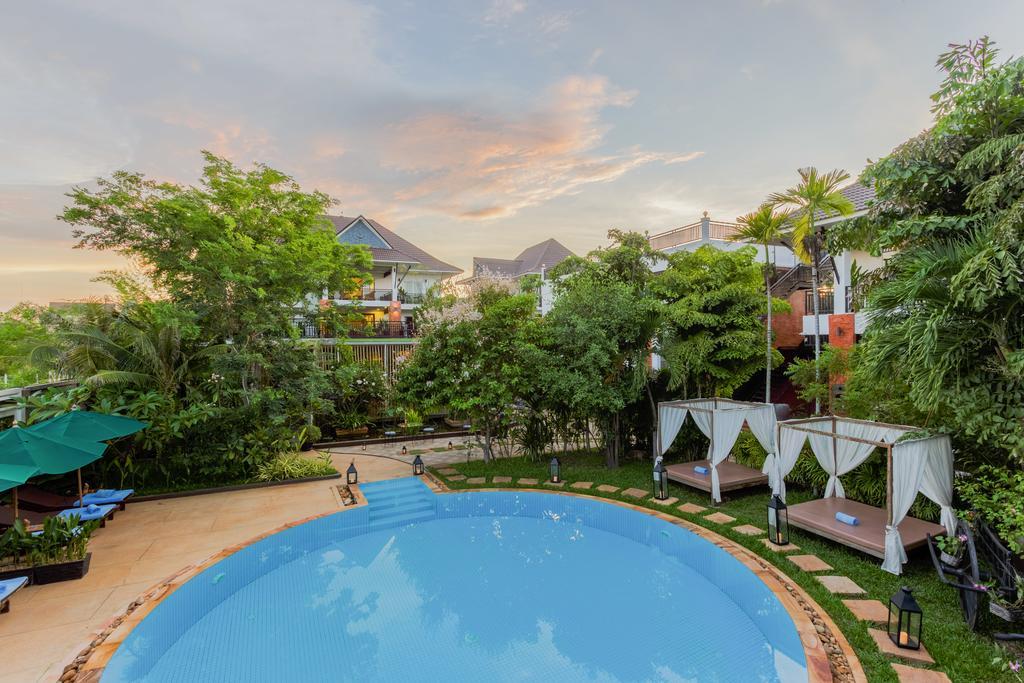 Les Bambous Luxury Hotel Siem Reap Extérieur photo