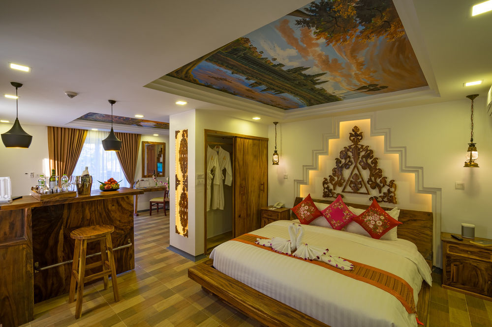 Les Bambous Luxury Hotel Siem Reap Extérieur photo