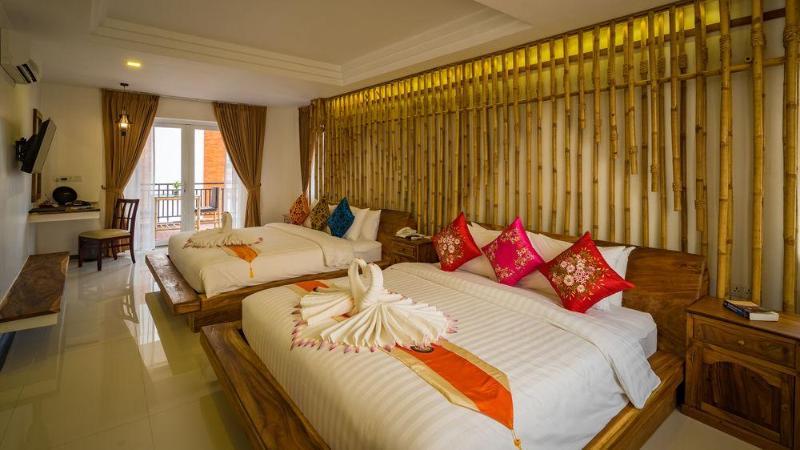 Les Bambous Luxury Hotel Siem Reap Extérieur photo