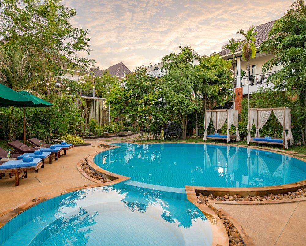 Les Bambous Luxury Hotel Siem Reap Extérieur photo