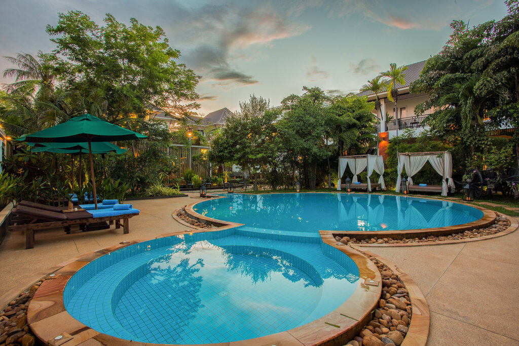 Les Bambous Luxury Hotel Siem Reap Extérieur photo